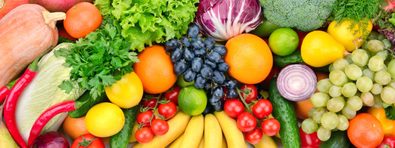 healthy fruit and vegitables