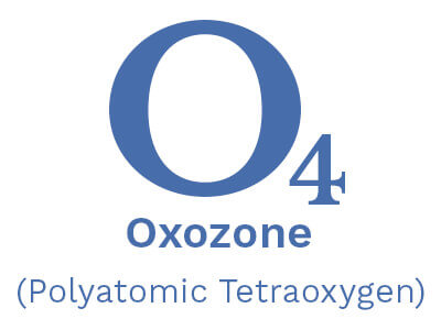 O4 oxozone (polyatomic tetraoxygen)