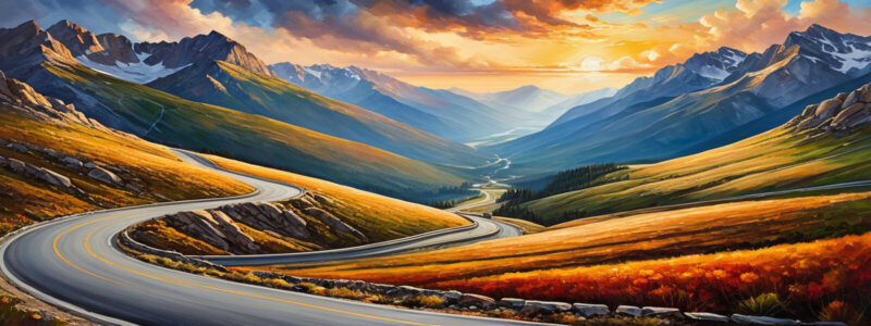 high altitude mountain pass where altitude sickness and oxygen could become a problem