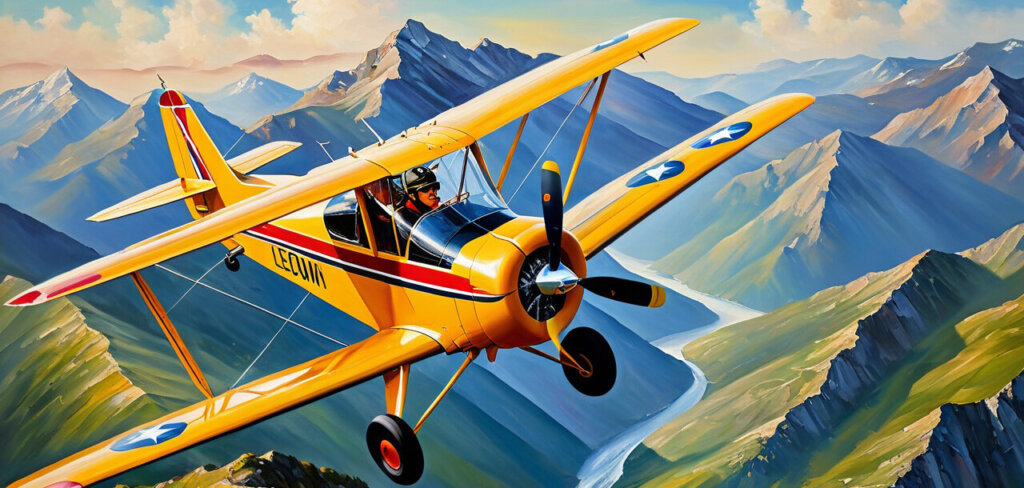 pilot of a small airplane flying over a mountain pass could be a risk for altitude sickness and oxygen supplementation