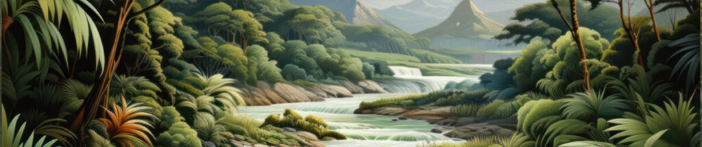 ancient environment with naturally enriched oxygen