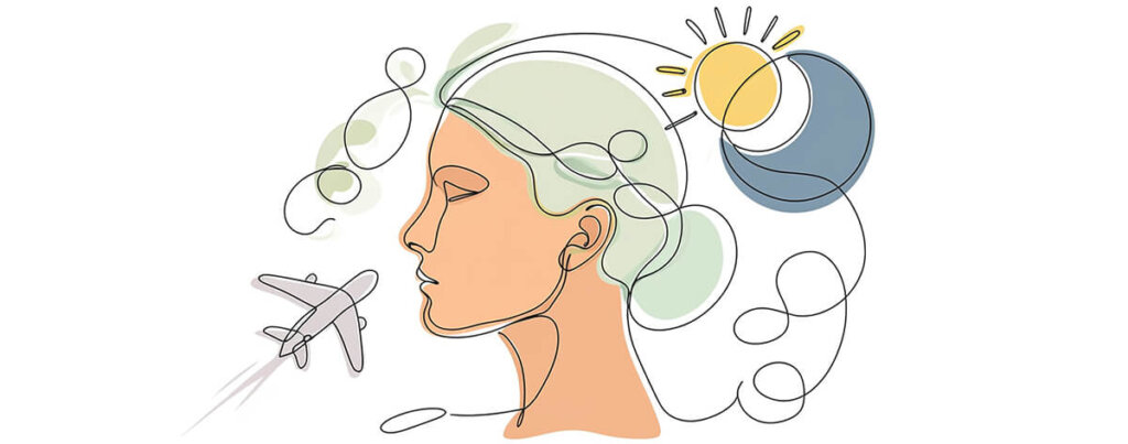 oxygen, jet lag, and circadian rhythms